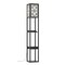 Modern Standing Shelf Lamp with 1 Power Outlet and 2 USB Ports